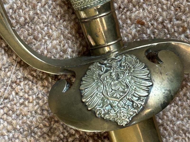 IMPERIAL GERMAN SENIOR POSTAL OFFICIALS SWORD.