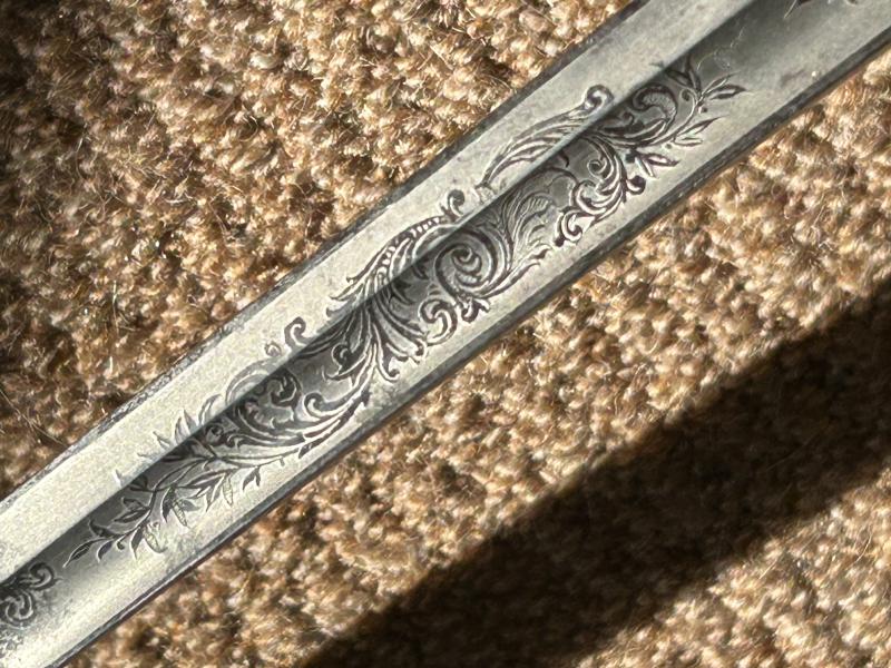 IMPERIAL GERMAN SENIOR POSTAL OFFICIALS SWORD.